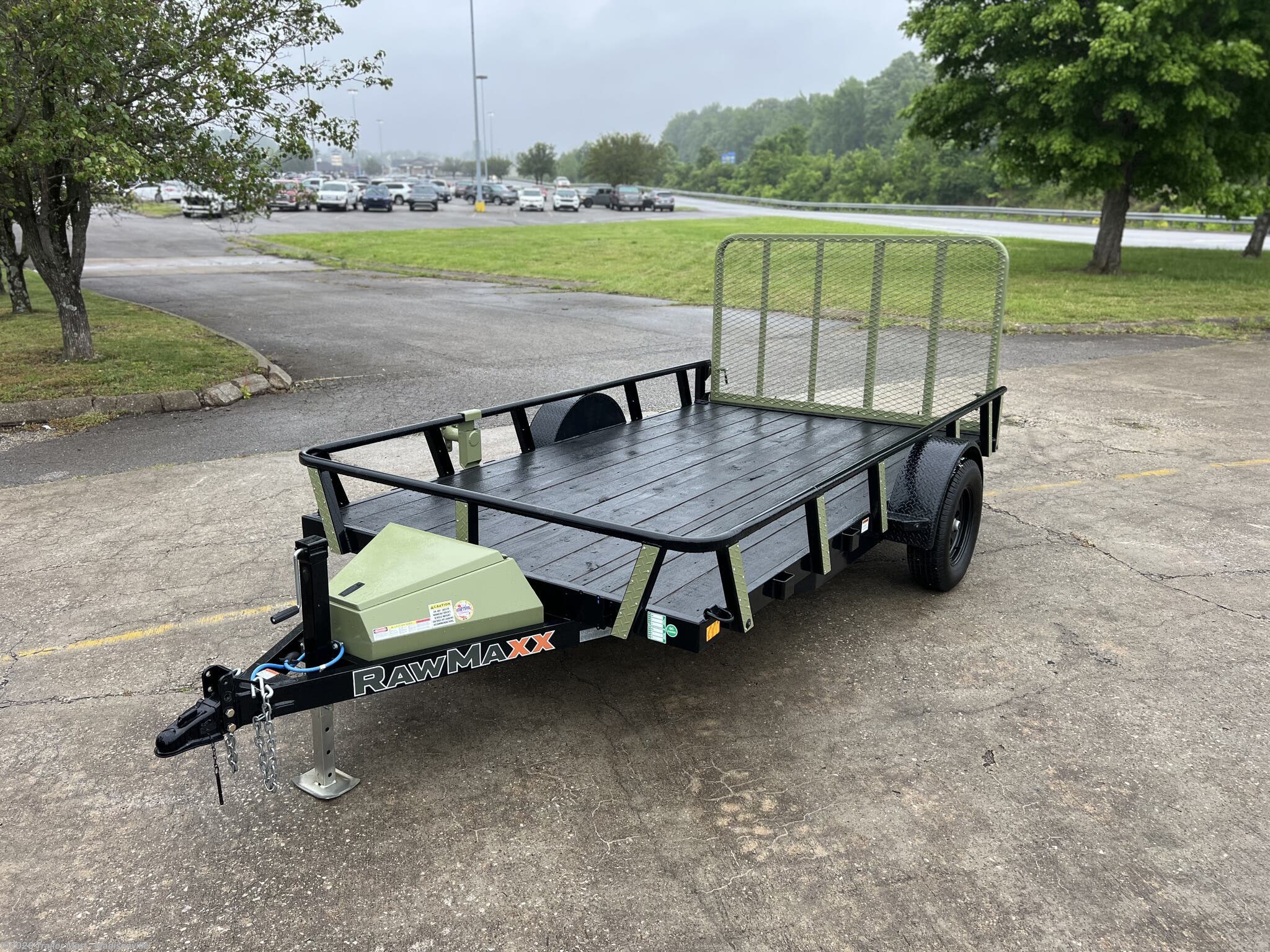 2025 RawMaxx 7x12 Rawmaxx UTX Open Utility Trailer