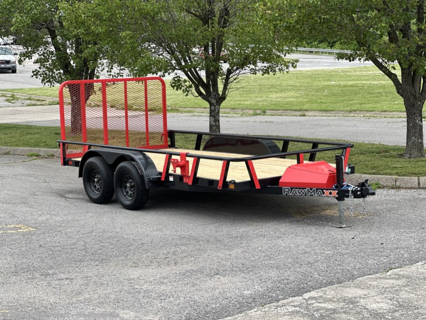 New 2025 RawMaxx 7X14 Open Utility Trailer Commercial Grade available in Madisonville, Kentucky
