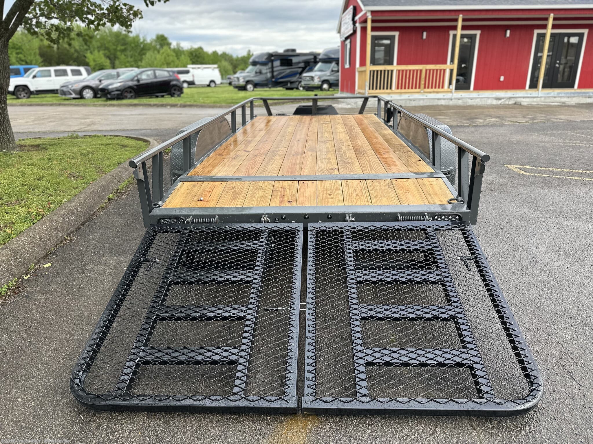 2025 RawMaxx 7X16 Open Utility Trailer 9990 GVWR - New Utility Trailer for sale by Trailer Mart - Madisonville in Madisonville, Kentucky