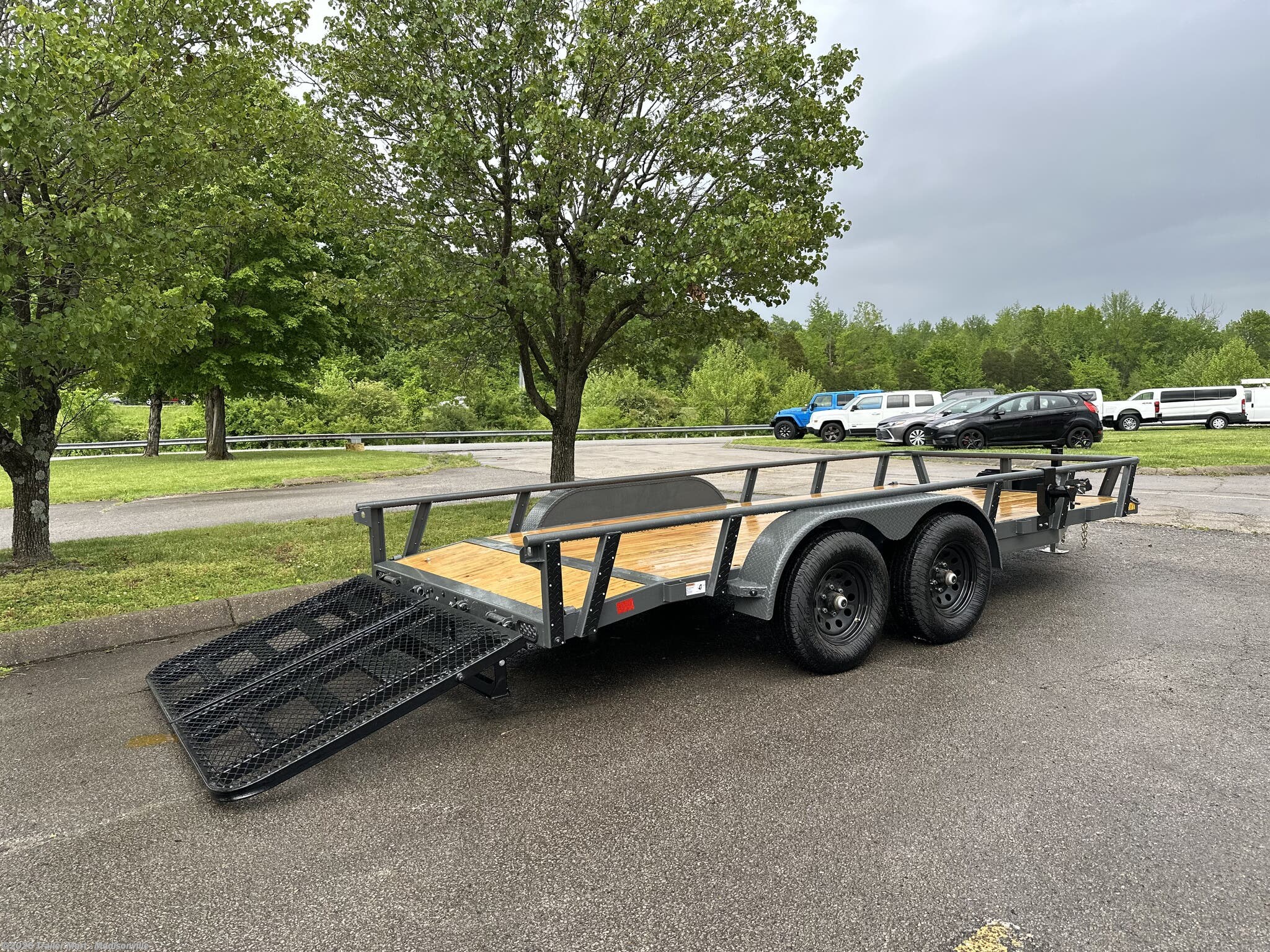2025 7X16 Open Utility Trailer 9990 GVWR by RawMaxx from Trailer Mart - Madisonville in Madisonville, Kentucky