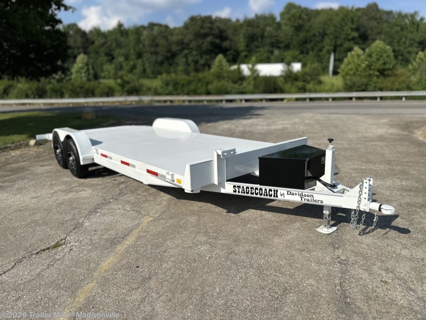 New 2025 Davidson Trailers 20' Open car hauler Steel deck 2-5200lb axles available in Madisonville, Kentucky