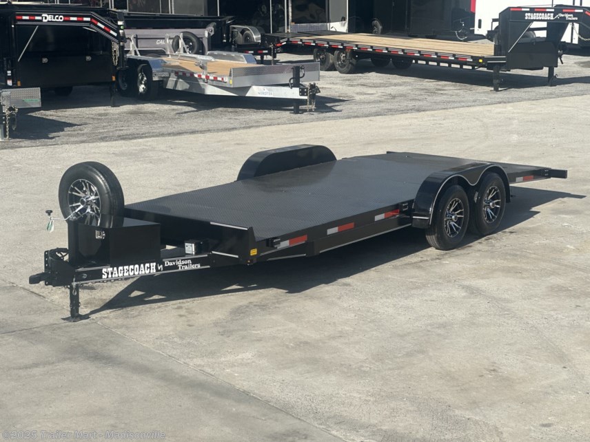 New 2025 Davidson Trailers 20&apos; Open car hauler Steel deck 2-5200lb axles available in Madisonville, Kentucky