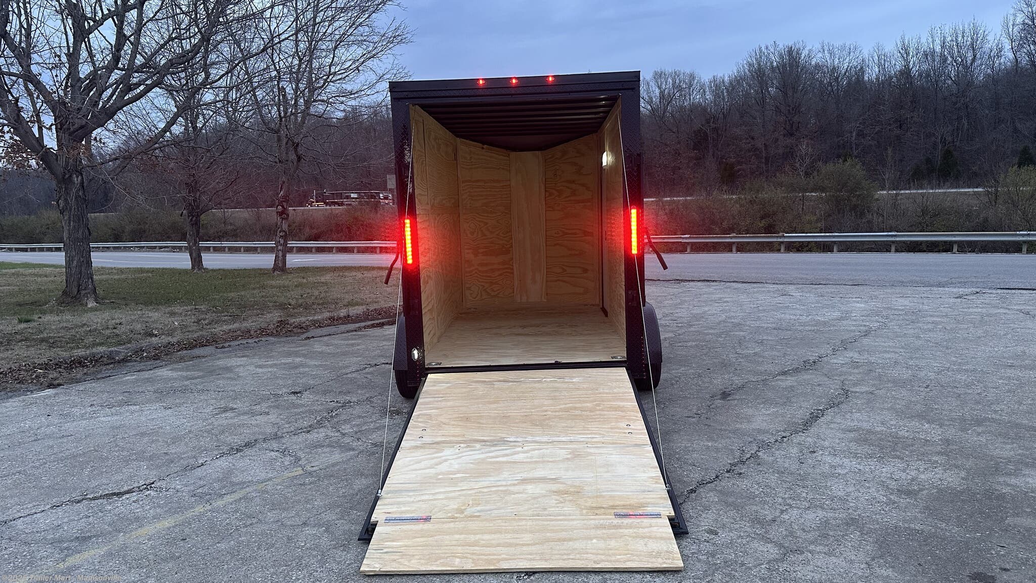 2025 Black Label 6x12' Enclosed by Steel Pines Cargo from Trailer Mart - Madisonville in Madisonville, Kentucky