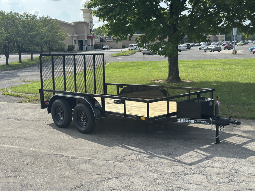 New 2025 Davidson Trailers 7X12 Tandem Axle open utility trailer available in Madisonville, Kentucky