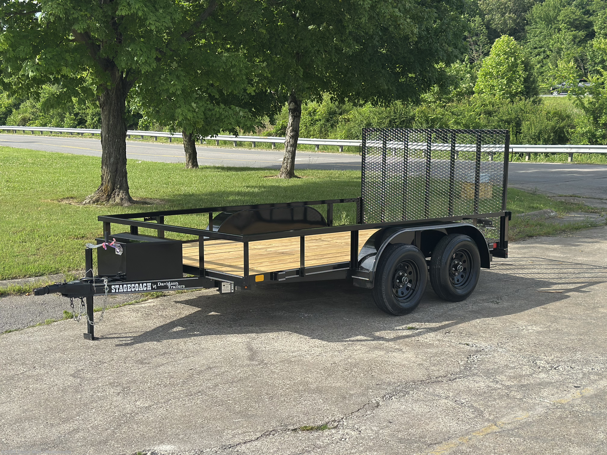 New 2025 Davidson Trailers 7X12 Tandem Axle open utility trailer available in Madisonville, Kentucky