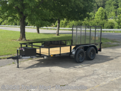 New 2025 Davidson Trailers 7X12 Tandem Axle open utility trailer available in Madisonville, Kentucky