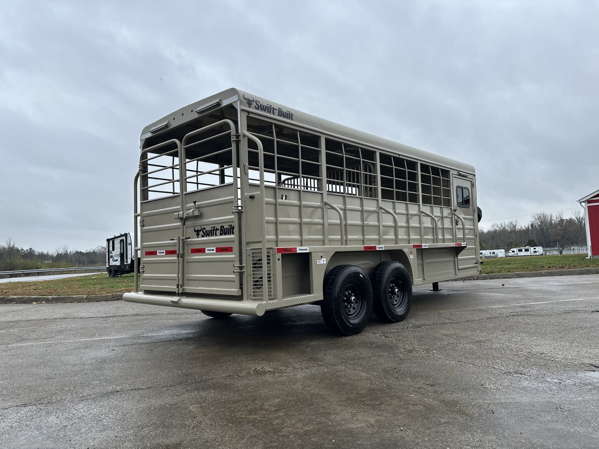2026 24' Swift Stock / Tack 3 Horse Hauler by Swift Built from Trailer Mart - Clarksville in Clarksville, Tennessee