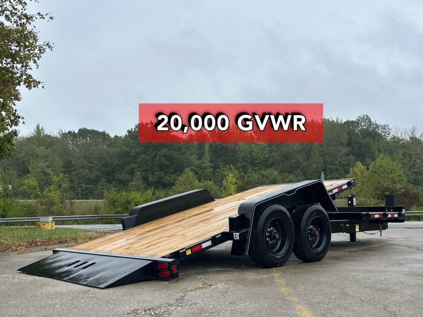 New 2026 Behnke Trailers 16+6 Split deck tilt trailer 20K GVWR available in Madisonville, Kentucky