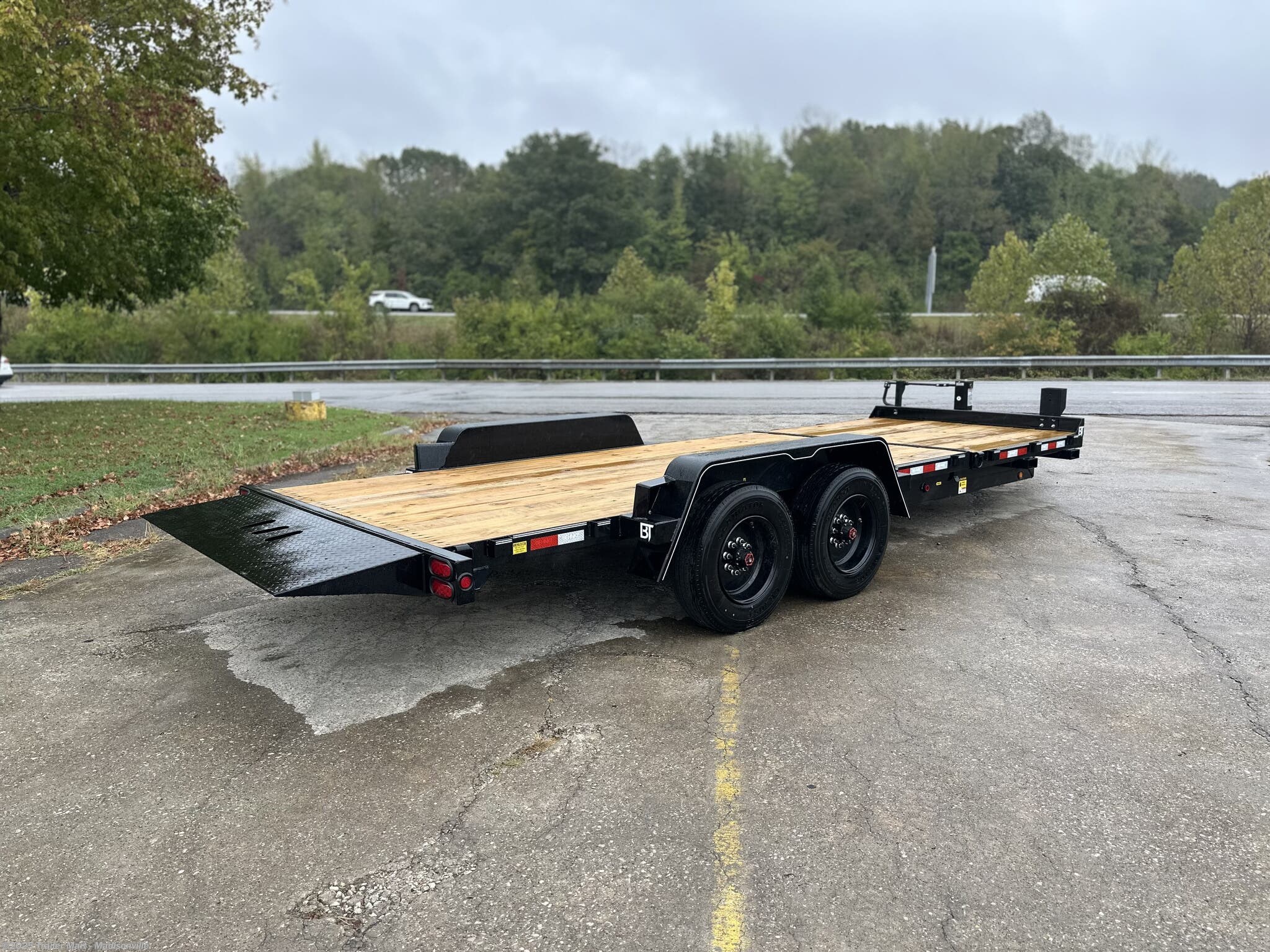 New 2026 Behnke Trailers 16+6 Split deck tilt trailer 20K GVWR available in Madisonville, Kentucky