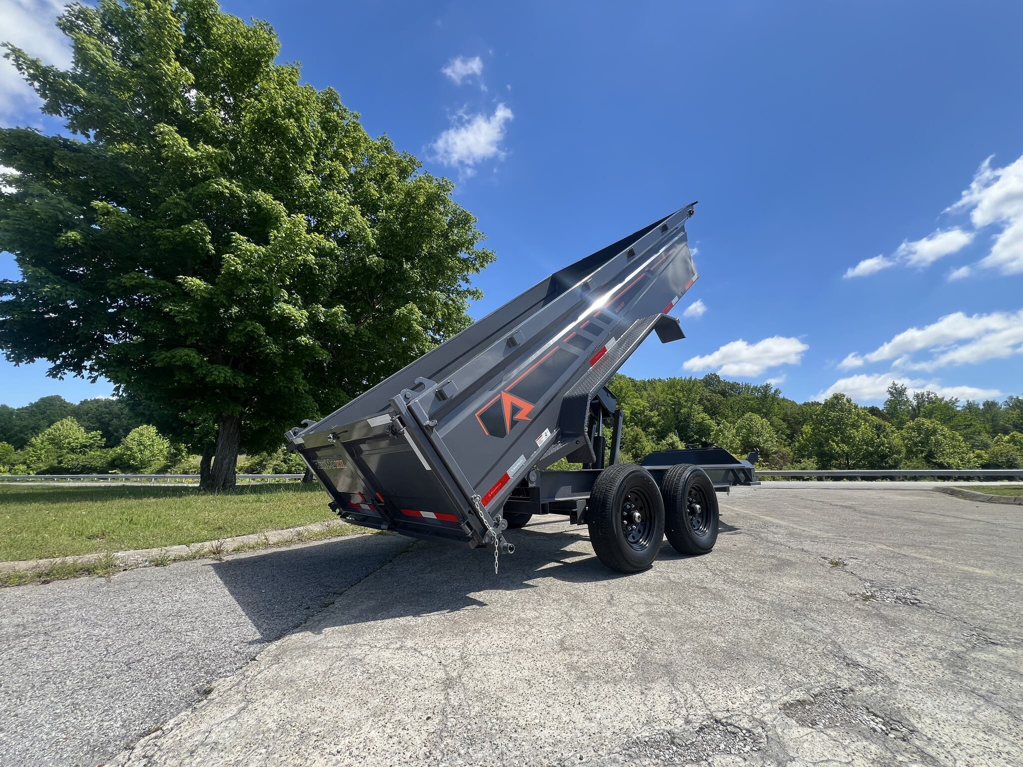 2026 Knight Edition 7x14 14k MidSide Dump by RawMaxx from Trailer Mart - Madisonville in Madisonville, Kentucky
