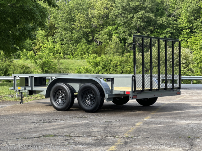 2026 Davidson Trailers 7X12 Tandem Axle open utility trailer
