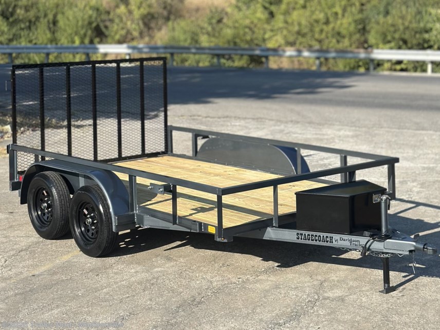 New 2026 Davidson Trailers 7x12 Tandem Axle Open Utility Trailer Value Plus available in Madisonville, Kentucky