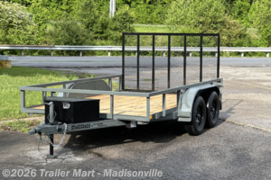 2026 Davidson Trailers 7x12Tandem Axle Open Utility Trailer Value Plus