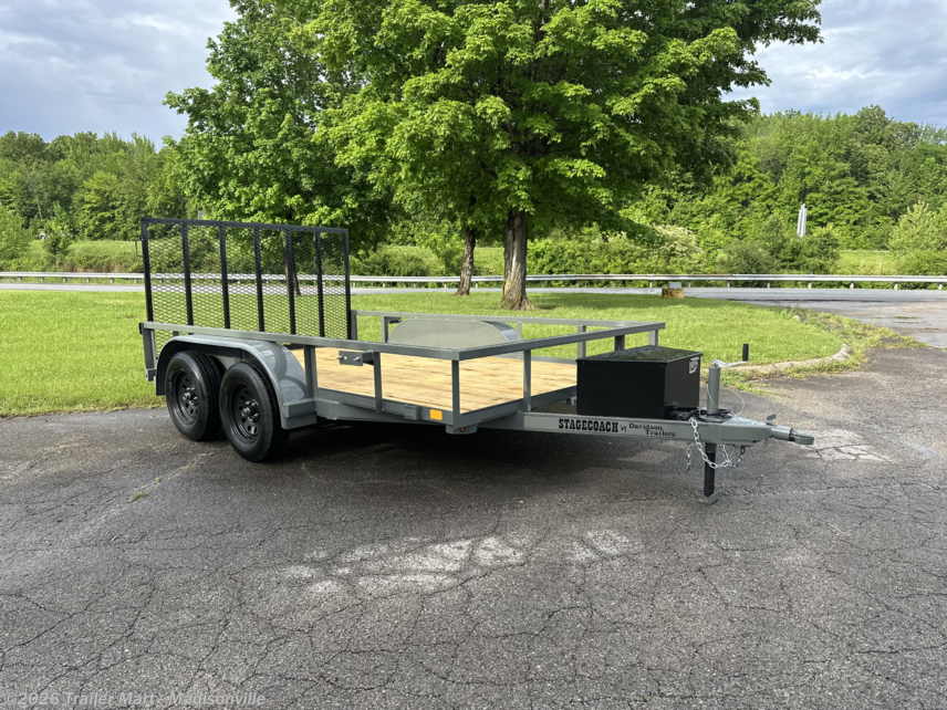 New 2026 Davidson Trailers 7X12 Tandem Axle open utility trailer Value plus available in Madisonville, Kentucky