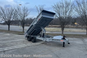 2026 RawMaxx GDX 7x14 14k Dump with tarp, spreader gate, ramps, etc