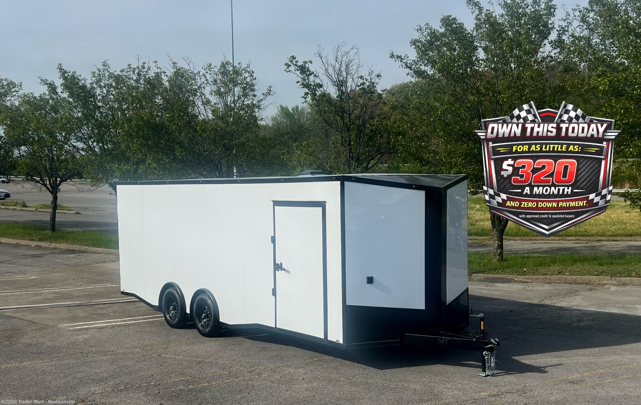 2026 Steel Pines Cargo Black Label 24' Finished Interior