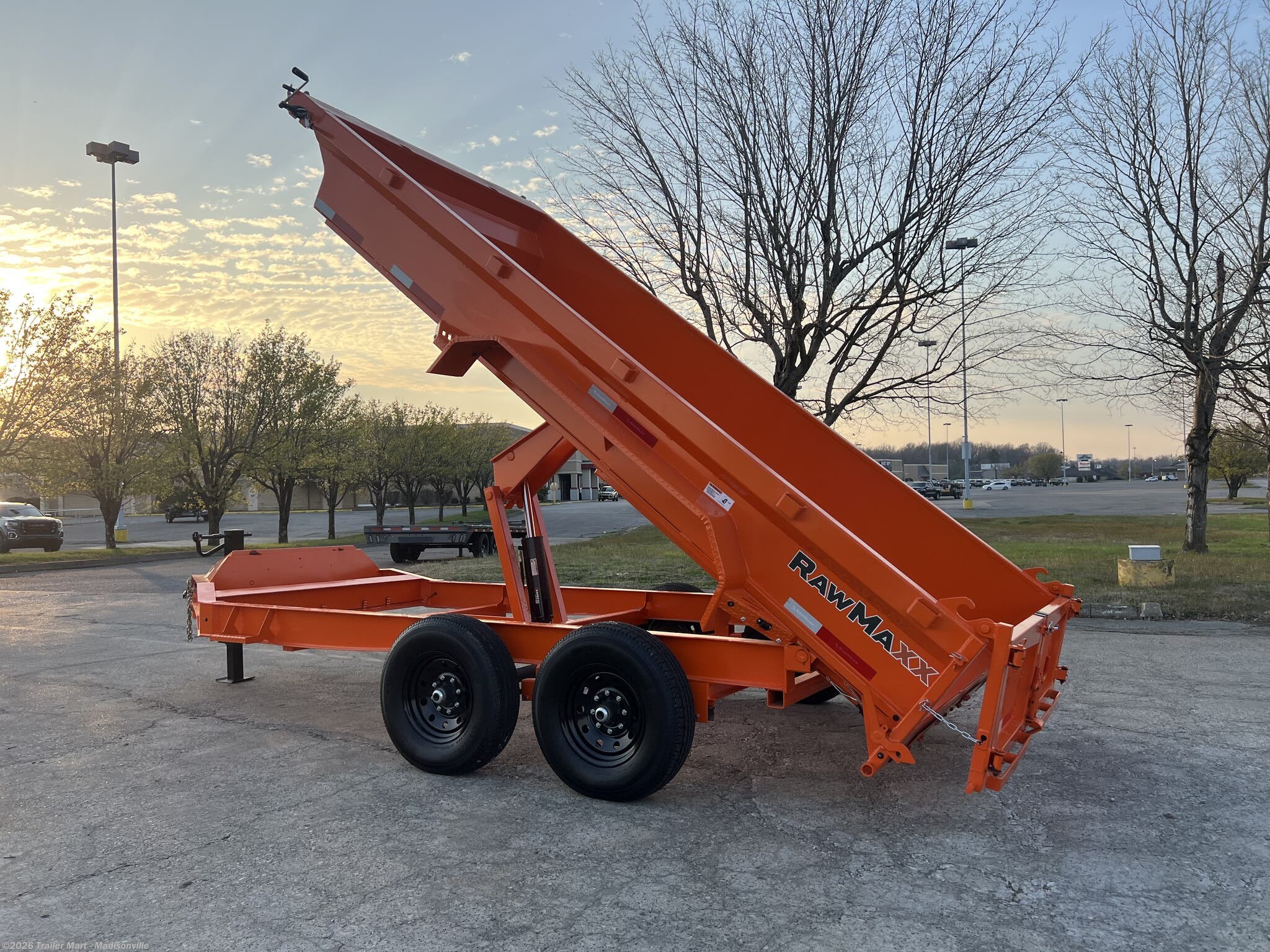 2026 GDX 7x14 14k Dump with tarp, spreader gate, ramps, etc by RawMaxx from Trailer Mart - Madisonville in Madisonville, Kentucky