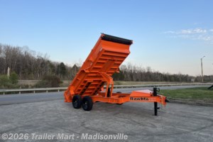 2026 RawMaxx GDX 7x14 14k Dump with tarp, spreader gate, ramps, etc
