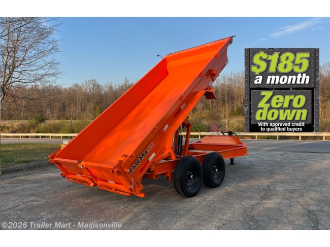 2026 RawMaxx GDX 7x14 14k Dump with tarp, spreader gate, ramps, etc