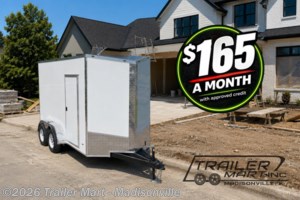 2026 Steel Pines Cargo Black Label 6x12' Enclosed