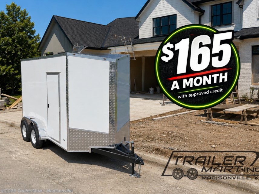 New 2026 Steel Pines Cargo Black Label 6x12' Enclosed available in Madisonville, Kentucky