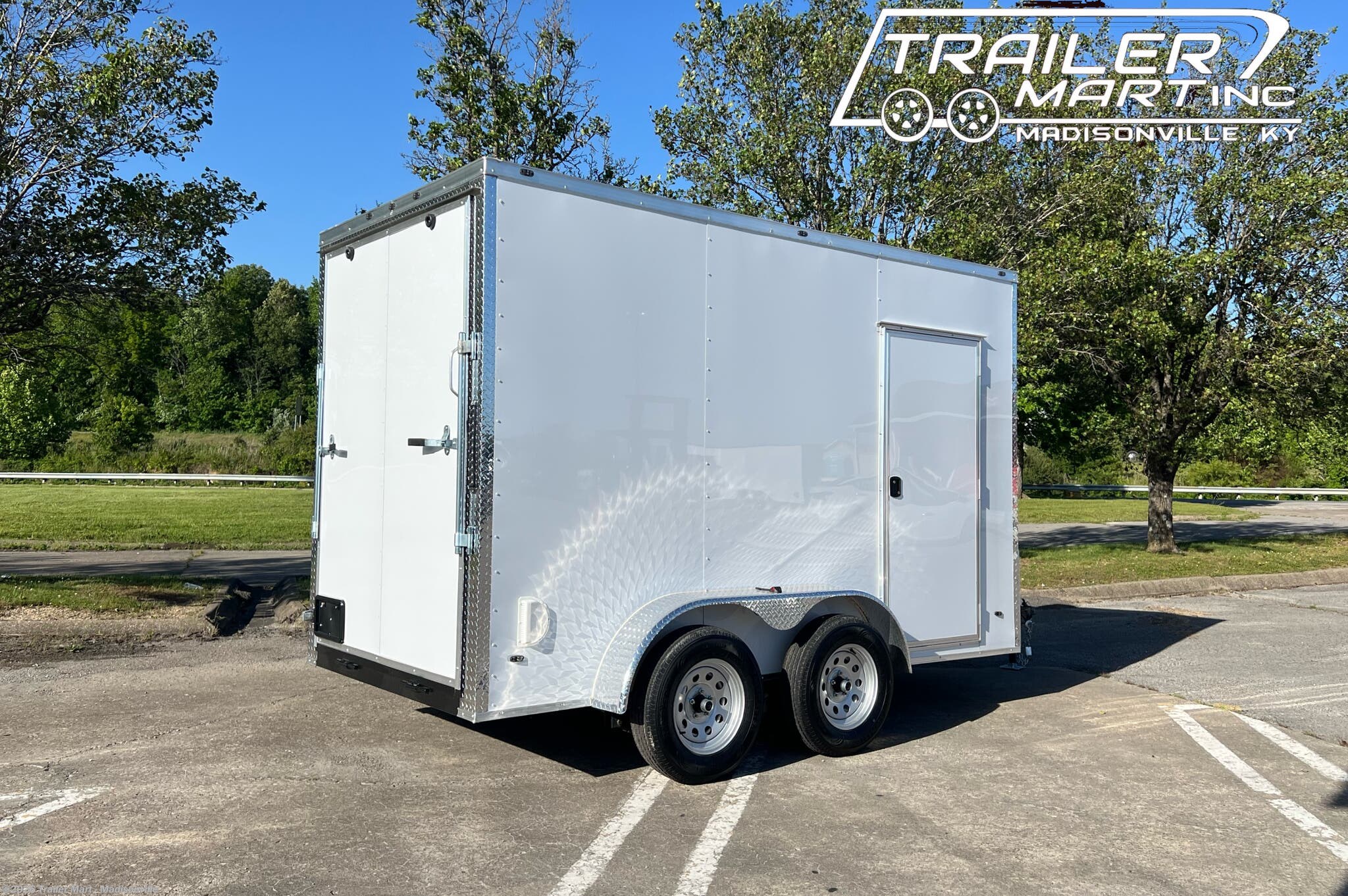 2026 Black Label 6x12' Enclosed by Steel Pines Cargo from Trailer Mart - Madisonville in Madisonville, Kentucky