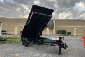 2026 RawMaxx GDX 7x14 14k Dump with tarp, spreader gate, ramps, etc