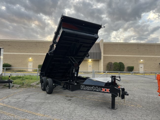 2026 RawMaxx GDX 7x14 14k Dump with tarp, spreader gate, ramps, etc