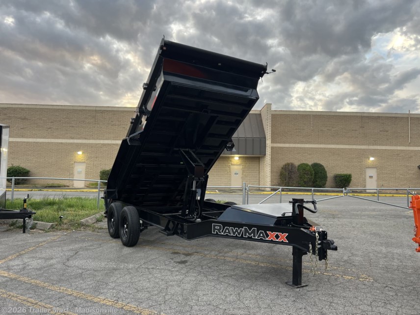 New 2026 RawMaxx GDX 7x14 14k Dump with tarp, spreader gate, ramps, etc available in Madisonville, Kentucky