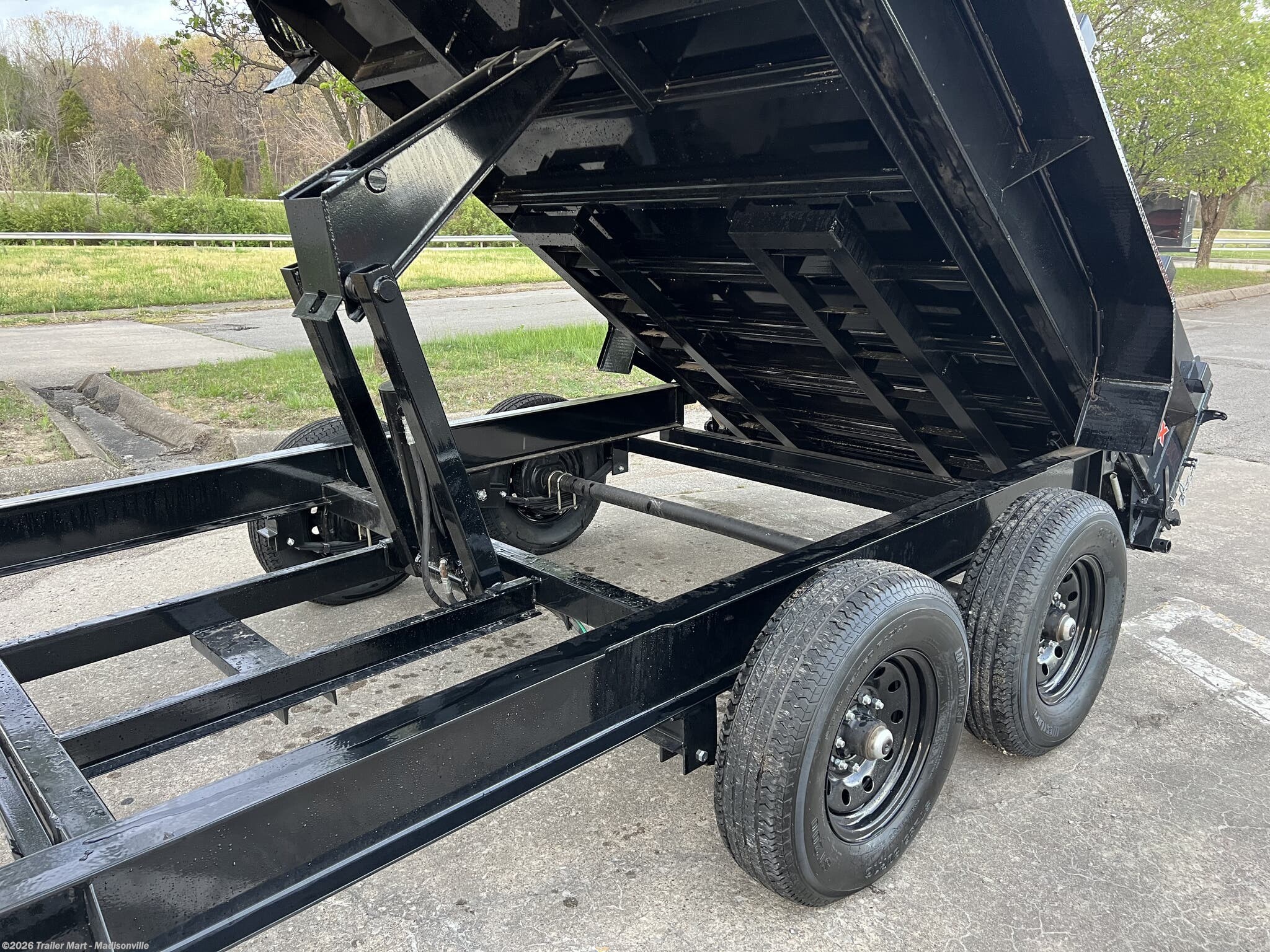 New 2026 RawMaxx GDX 7x14 14k Dump with tarp, spreader gate, ramps, etc available in Madisonville, Kentucky
