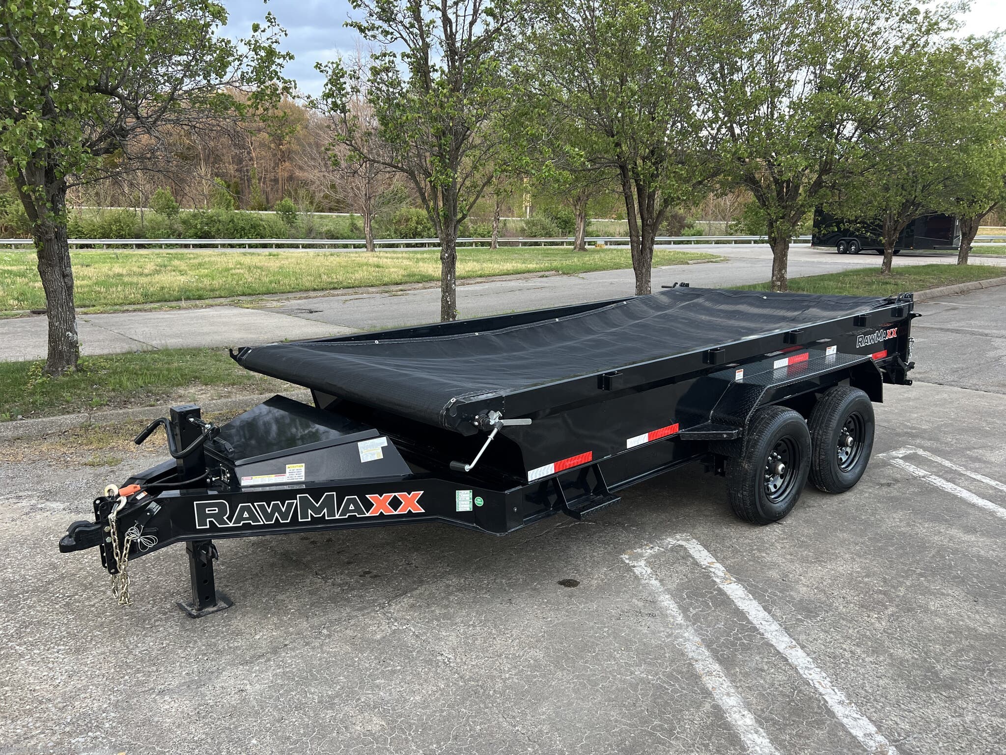 2026 GDX 7x14 14k Dump with tarp, spreader gate, ramps, etc by RawMaxx from Trailer Mart - Madisonville in Madisonville, Kentucky