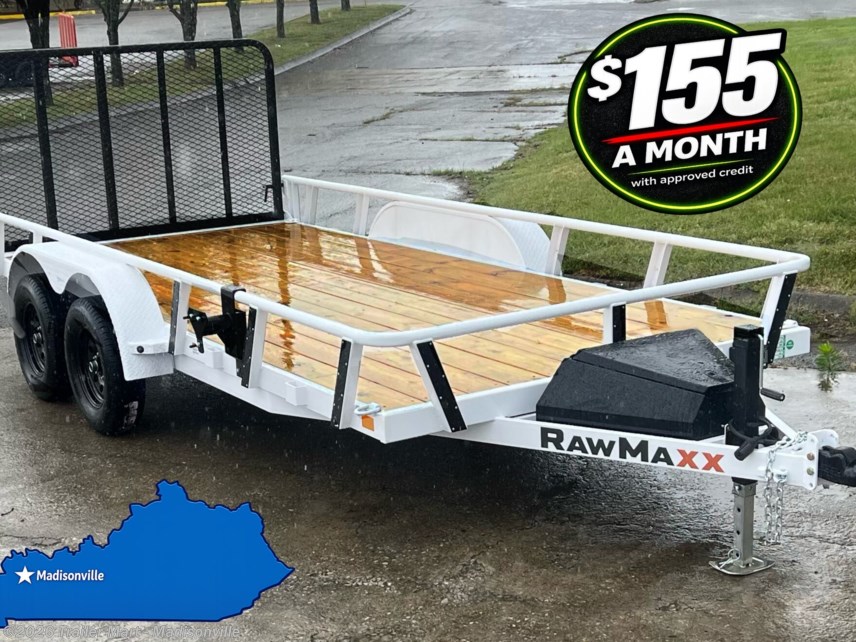 New 2026 RawMaxx UTX 7X16 Powder Coated best utility on the market available in Madisonville, Kentucky