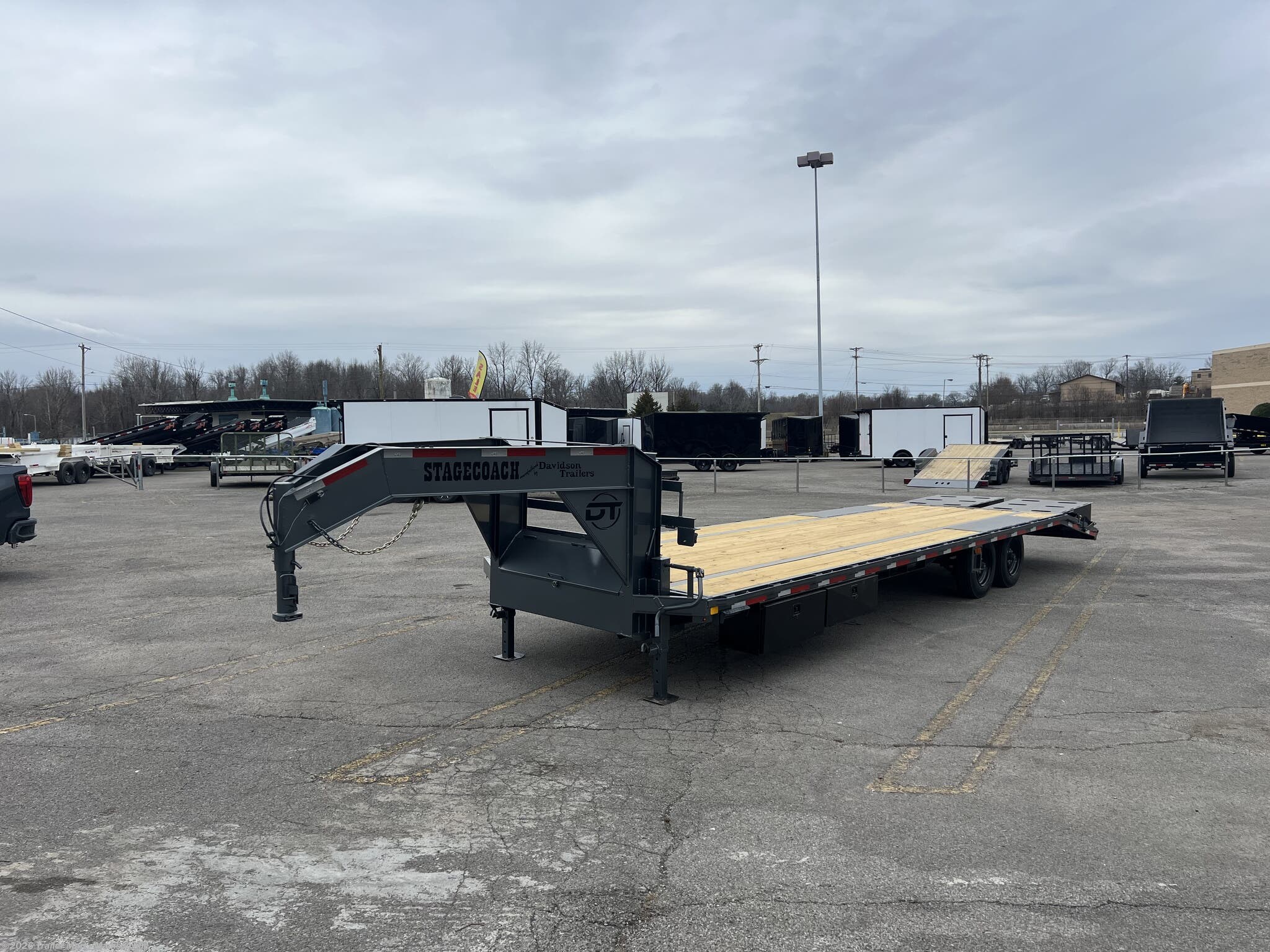2026 Davidson Trailers 25+5 25GN Hotshot or farm equipment trailer