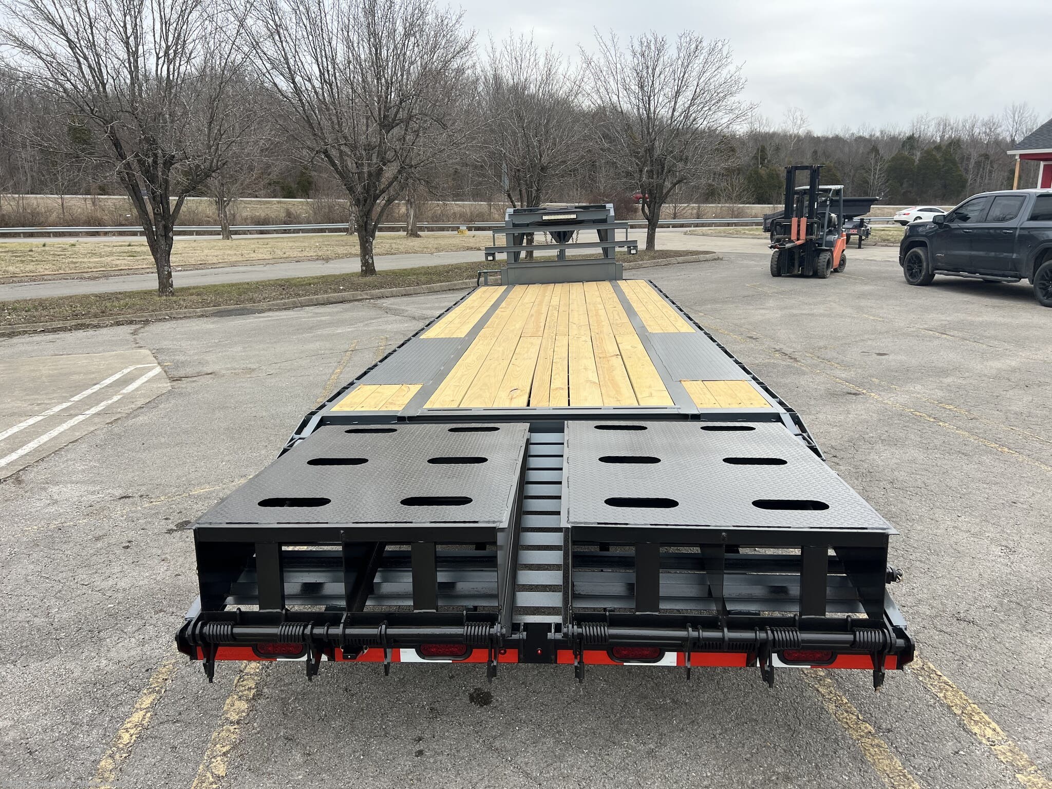 2026 25+5 25GN Hotshot or farm equipment trailer by Davidson Trailers from Trailer Mart - Madisonville in Madisonville, Kentucky