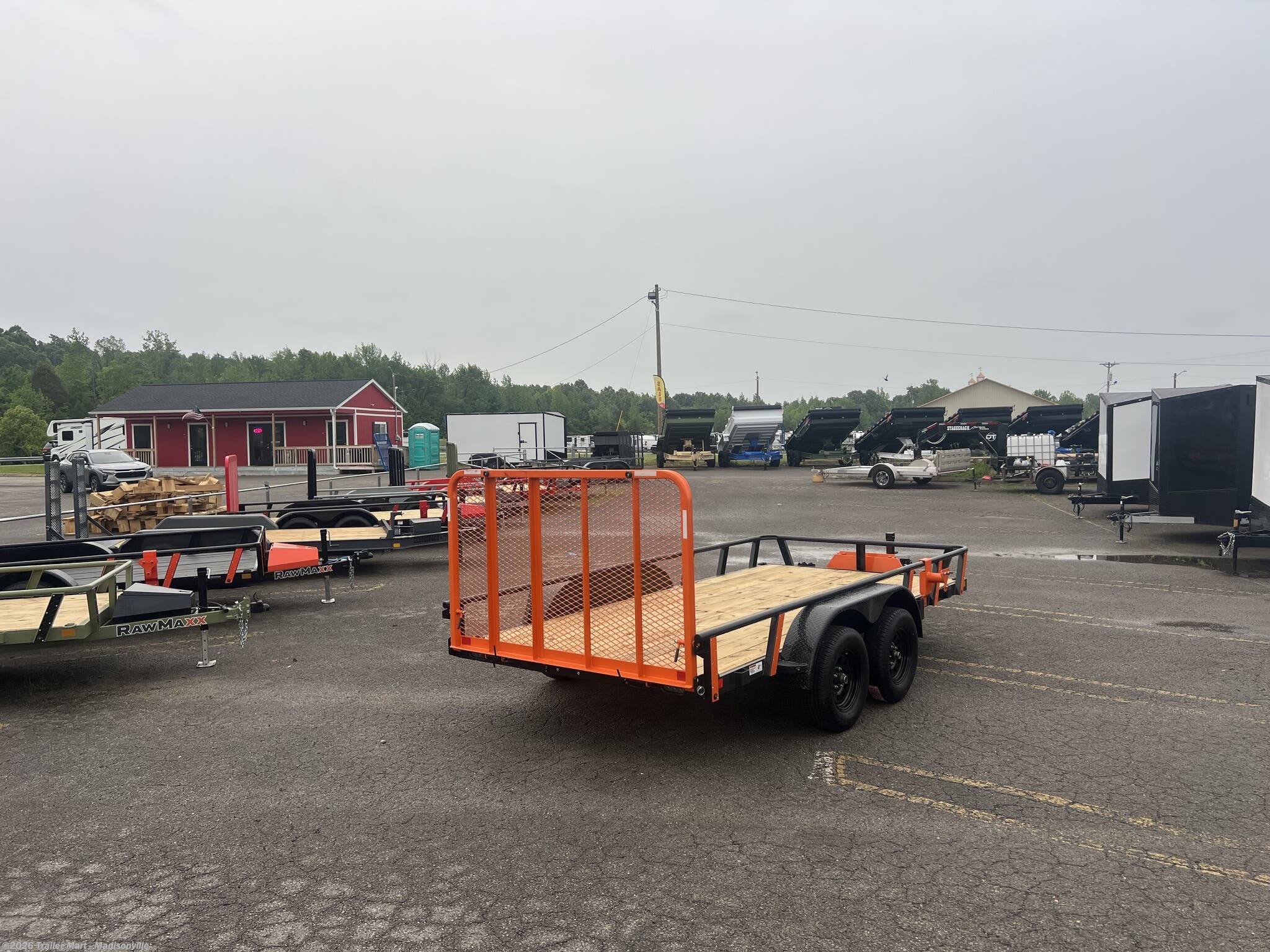 2026 RawMaxx UTX 7x14 Utility - New Utility Trailer for sale by Trailer Mart - Madisonville in Madisonville, Kentucky