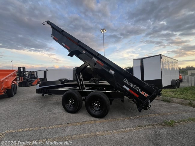 2026 RawMaxx GDX Knight 7x14 14K Dump Trailer