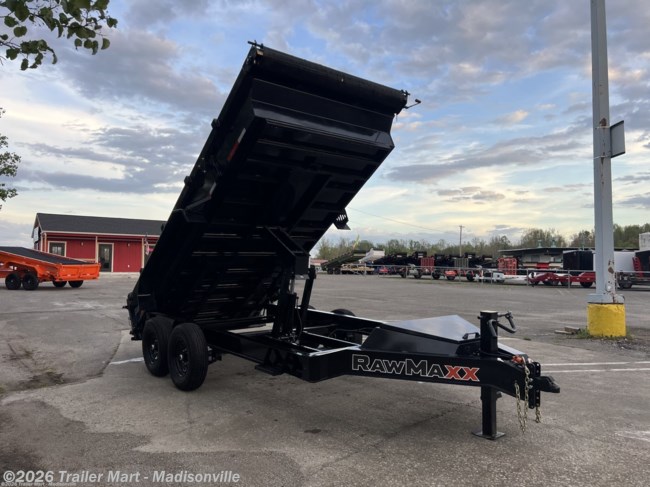 2026 RawMaxx GDX Knight 7x14 14K Dump Trailer
