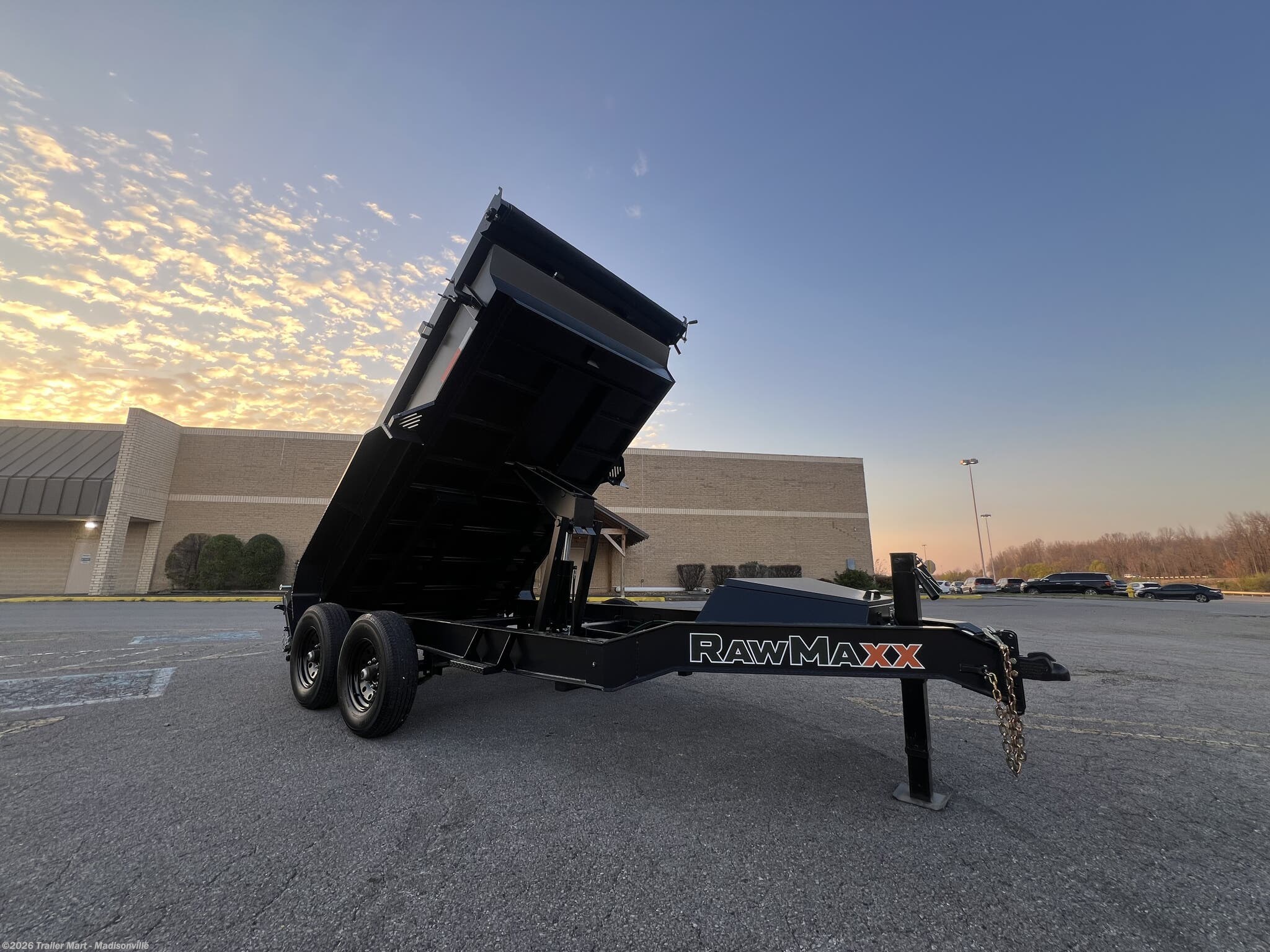 2026 RawMaxx GDX 7x12 14K Dump Trailer