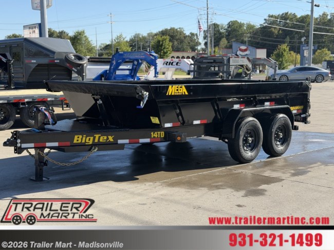 2026 Big Tex 14' BUMPER PULL DUMP 14' BUMPER