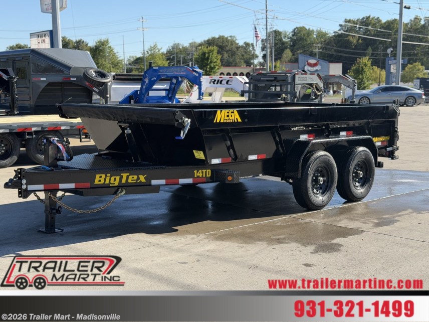 New 2026 Big Tex 14' BUMPER PULL DUMP 14' BUMPER available in Madisonville, Kentucky
