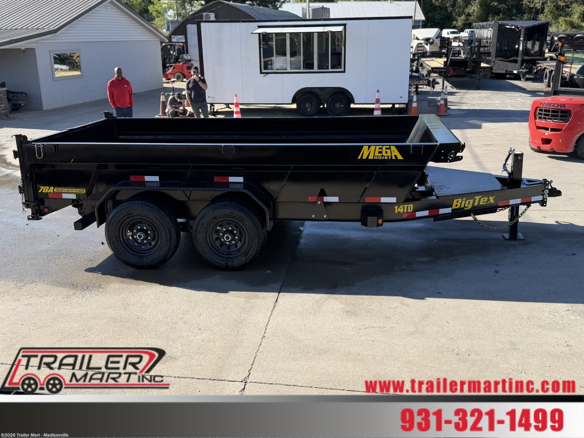 New 2026 Big Tex 14' BUMPER PULL DUMP 14' BUMPER available in Madisonville, Kentucky