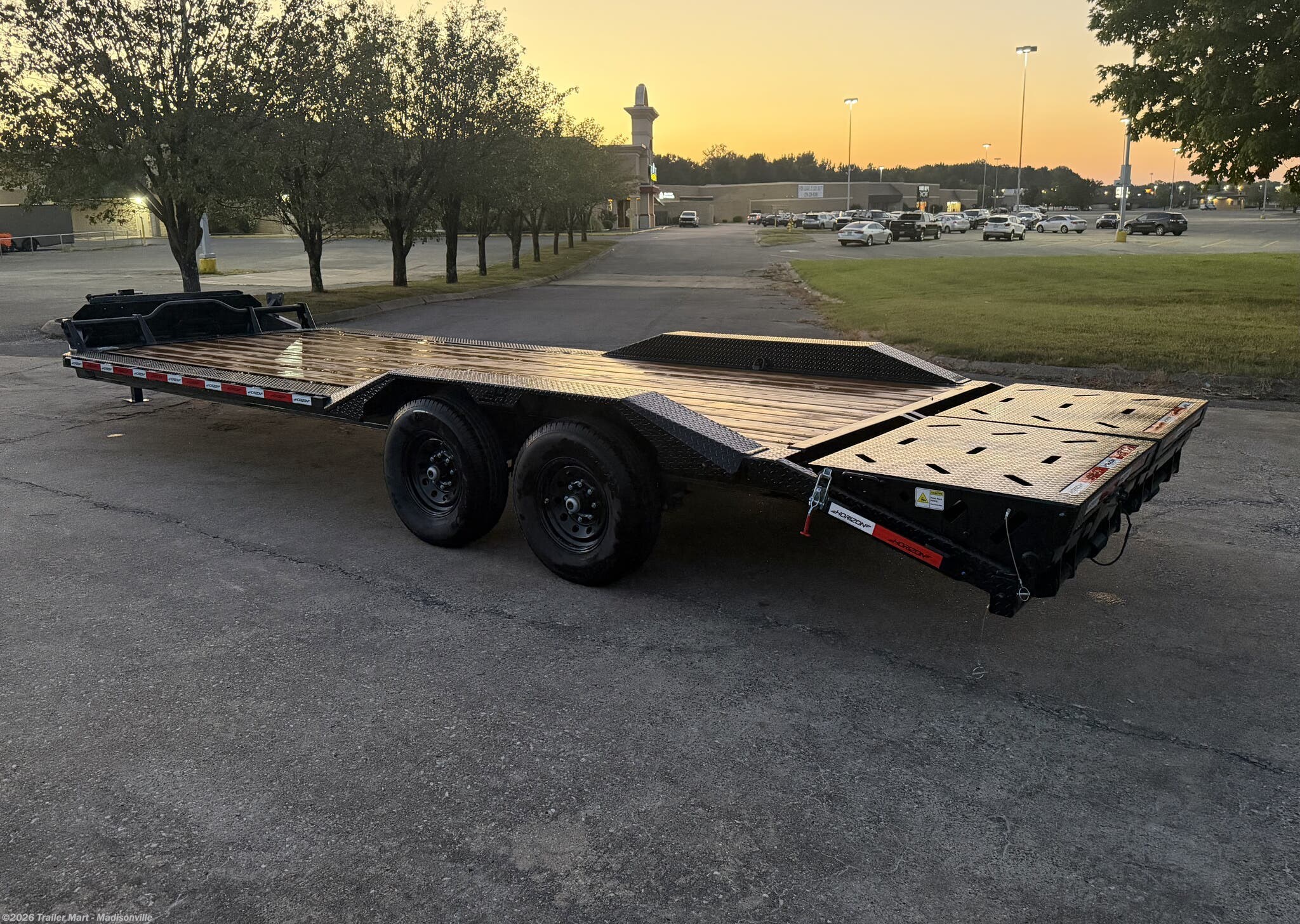 2027 Horizon HEH 8.5x20' BP EQUIPMENT TRAILER 10K - New Equipment Trailer for sale by Trailer Mart - Madisonville in Madisonville, Kentucky