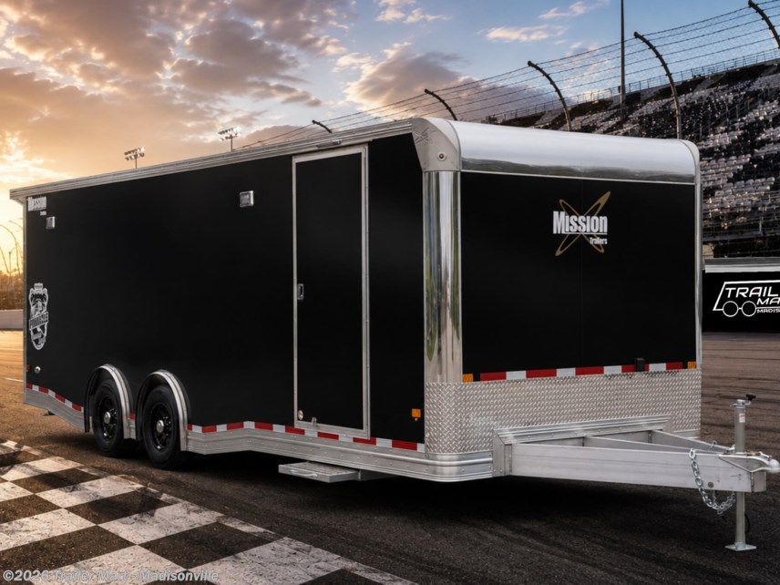New 2027 Mission Trailers MCH 24' All Aluminum Race Trailer Show car available in Madisonville, Kentucky