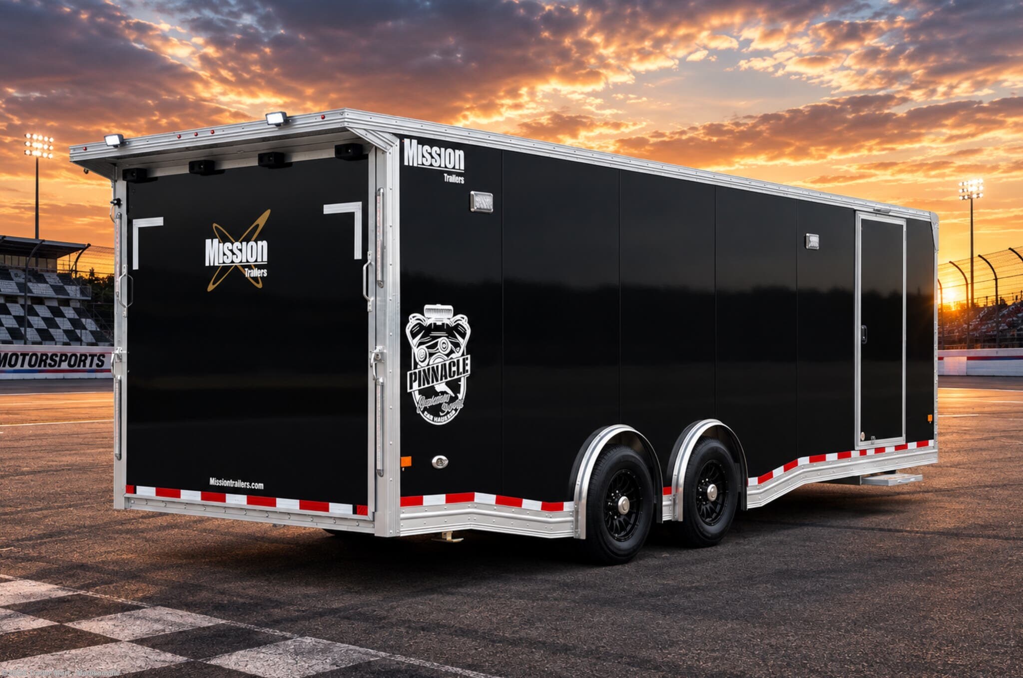 2027 Mission Trailers MCH 24' All Aluminum Race Trailer Show car - New Cargo Trailer for sale by Trailer Mart - Madisonville in Madisonville, Kentucky