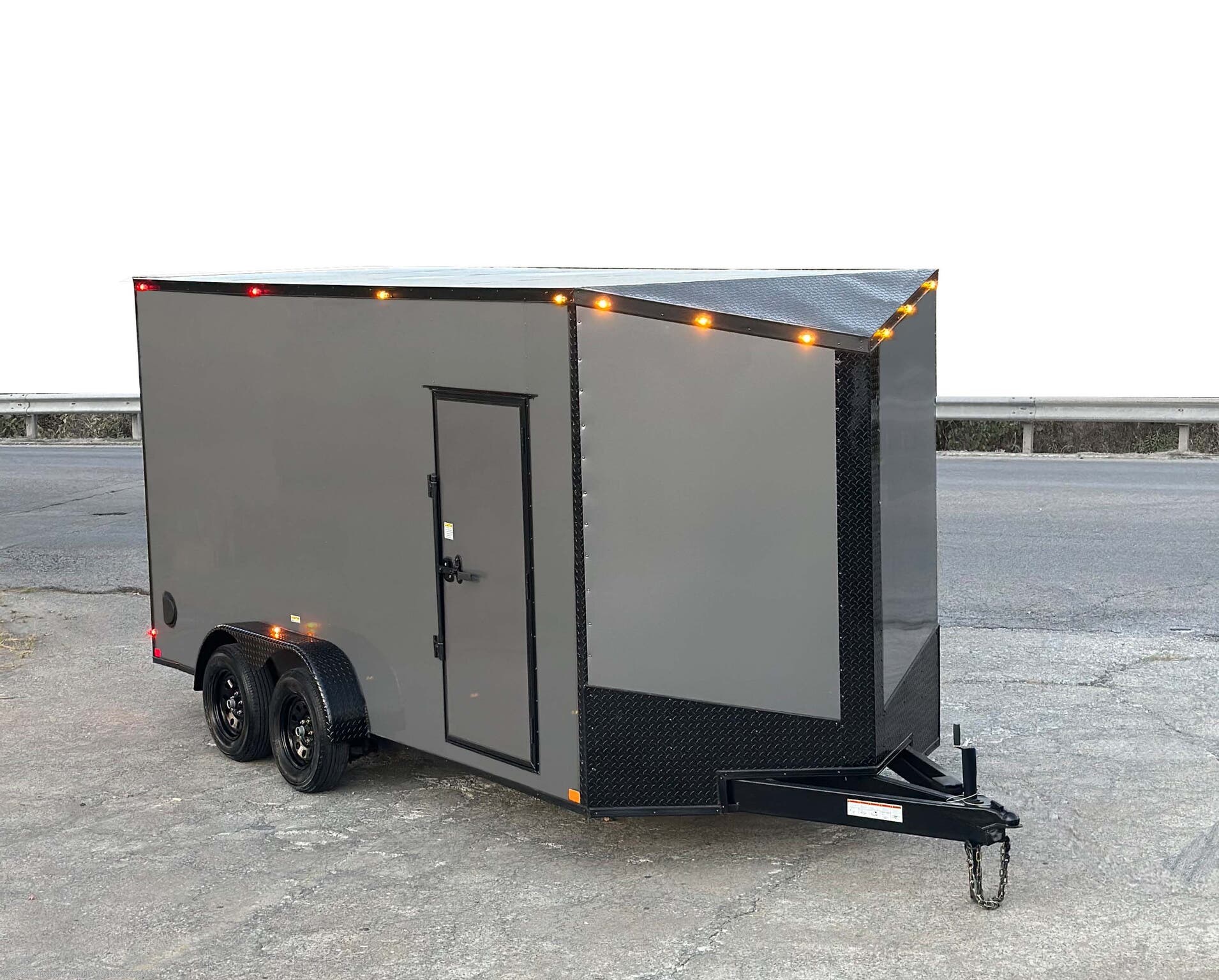 2027 Steel Pines Cargo Black Label 7x16' Enclosed