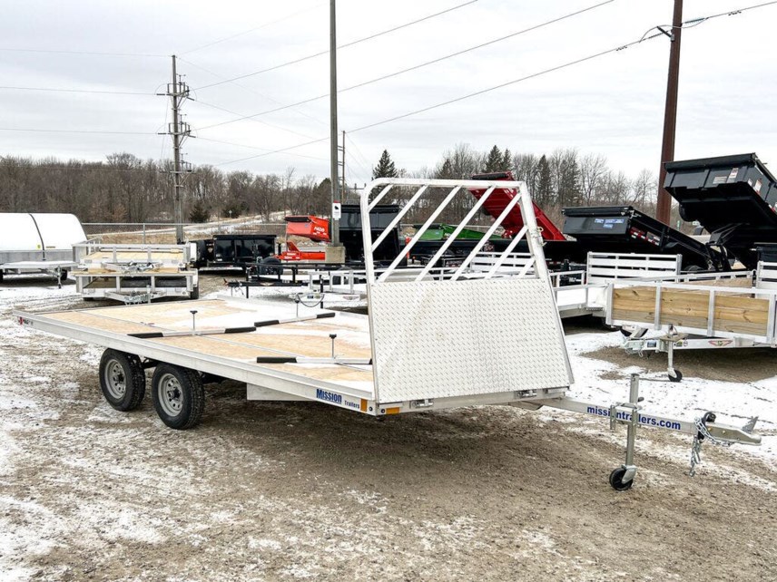 New 2025 MISSION TRAILERS 101X16 3 PLACE OPEN SNOW TRAILER available in Buffalo, Minnesota