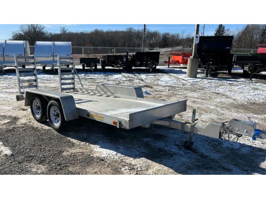Used 2008 BEAR CAT 5.5X12 ALUMINUM SA UTILITY TRAILER available in Buffalo, Minnesota