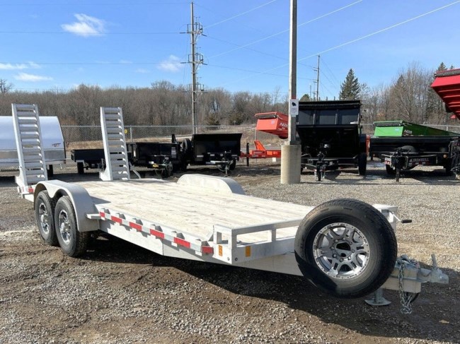 2023 ALCOM 83X20 14K ALUMINUM EQUIPMENT TRAILER - FACTORY DEMO!