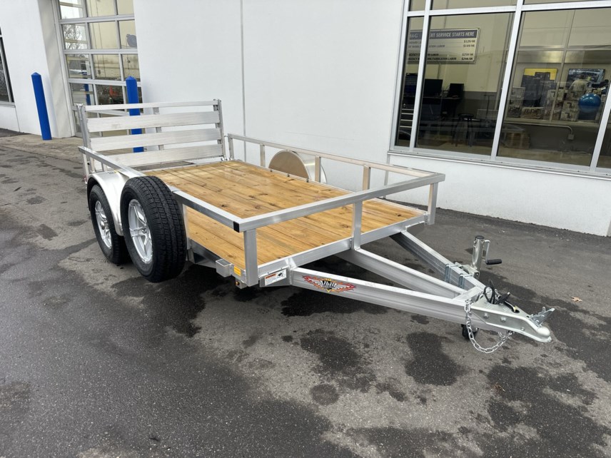 New 2025 H&H 66X10 ALUMINUM RAIL SIDE UTILITY TRAILER available in Buffalo, Minnesota