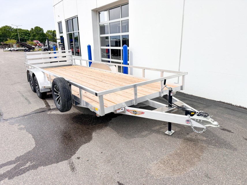 New 2025 H&H 82X20 7K ALUMINUM RAIL SIDE UTILITY TRAILER available in Buffalo, Minnesota